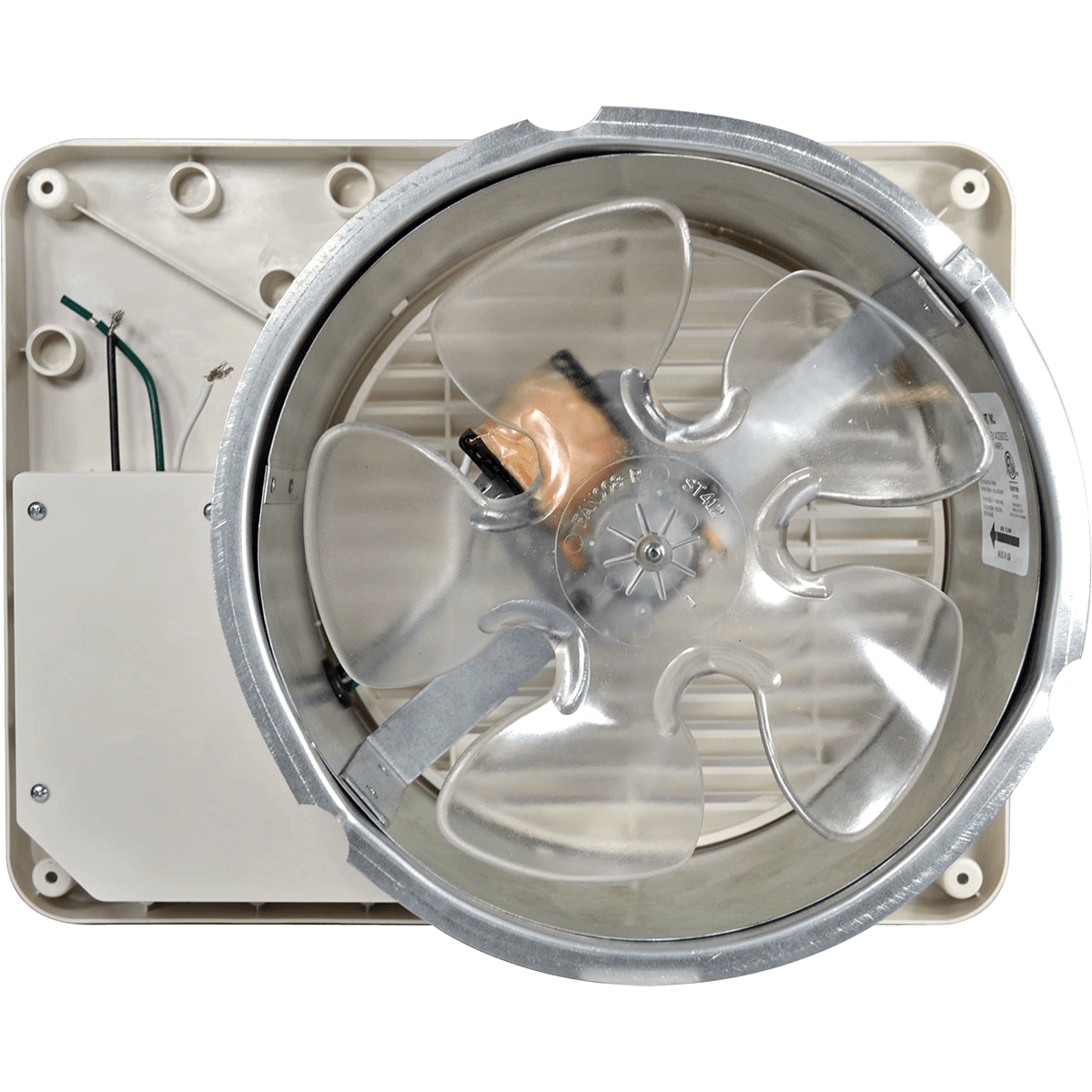 Suncourt ThruWall Variable Speed Room to Room Fan - Back