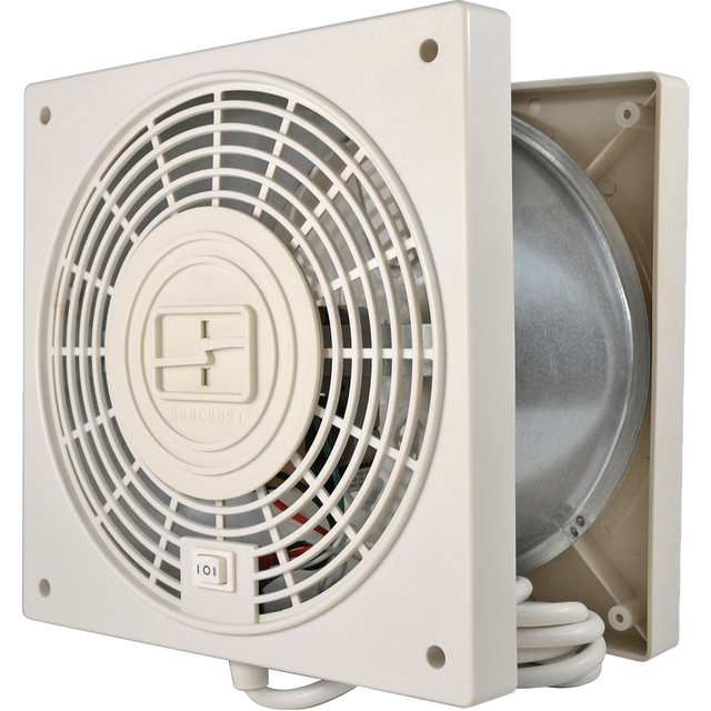 Suncourt ThruWall 2-Speed Room to Room Fan w/ Airflow Adapators - Main