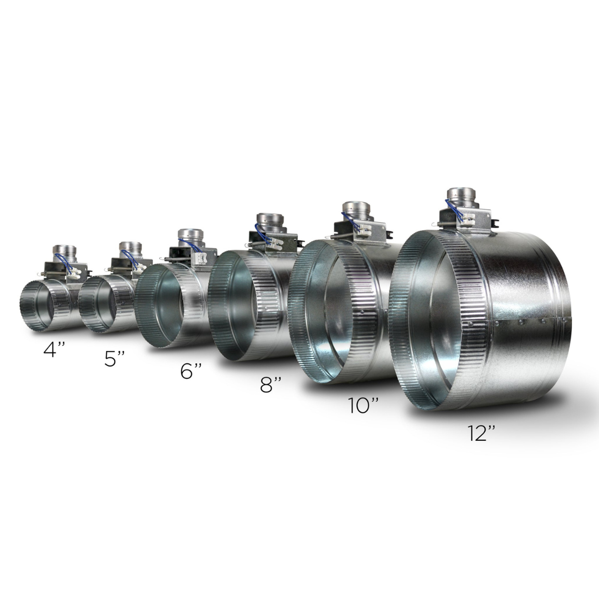Suncourt ZoneMaster Adjustable Motorized Dampers - Normally Open Series