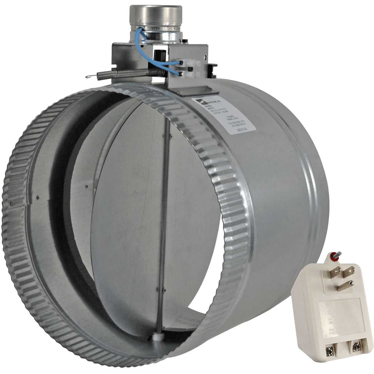 Suncourt ZoneMaster Adjustable Motorized Dampers - Open
