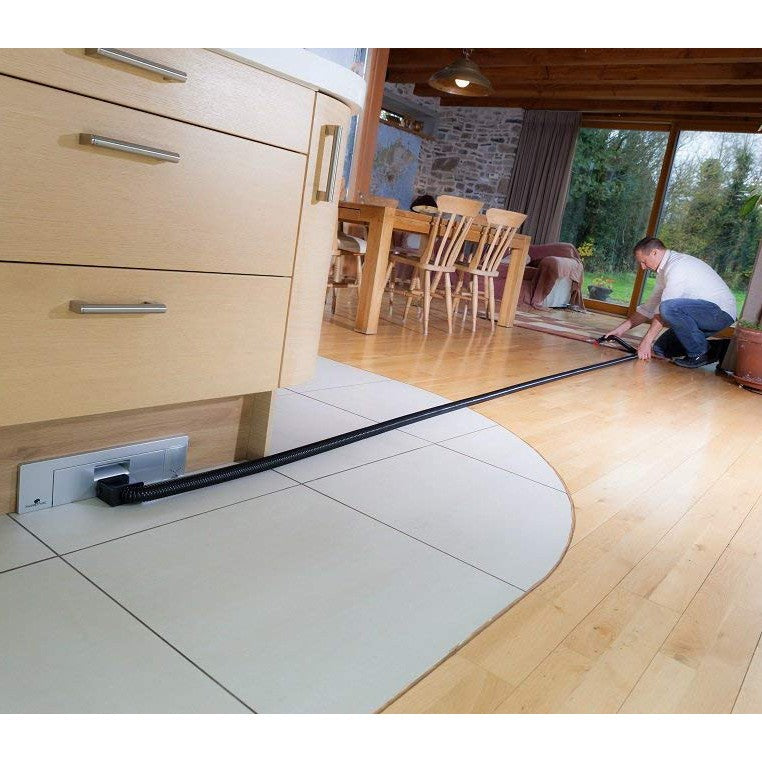 Sweepovac SVP SL2 Undercounter Kitchen Vacuum System - Hose Extended