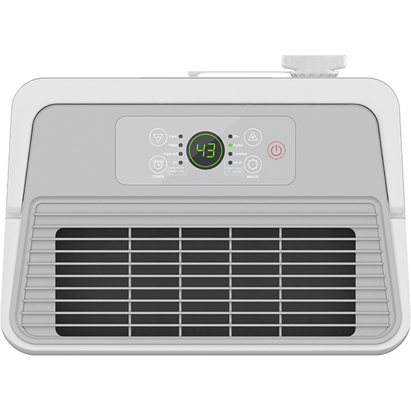 TCL 50 Pint Smart Dehumidifier - Top