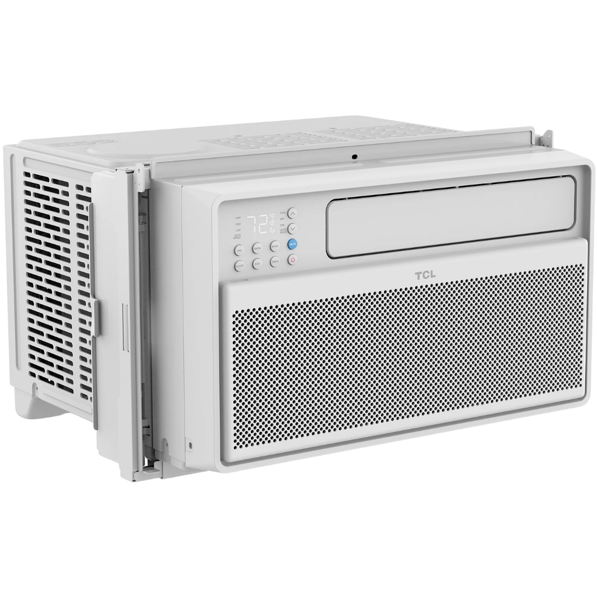 TCL 8,000 BTU Wi-Fi Enabled Inverter Window Air Conditioner - Angle 1