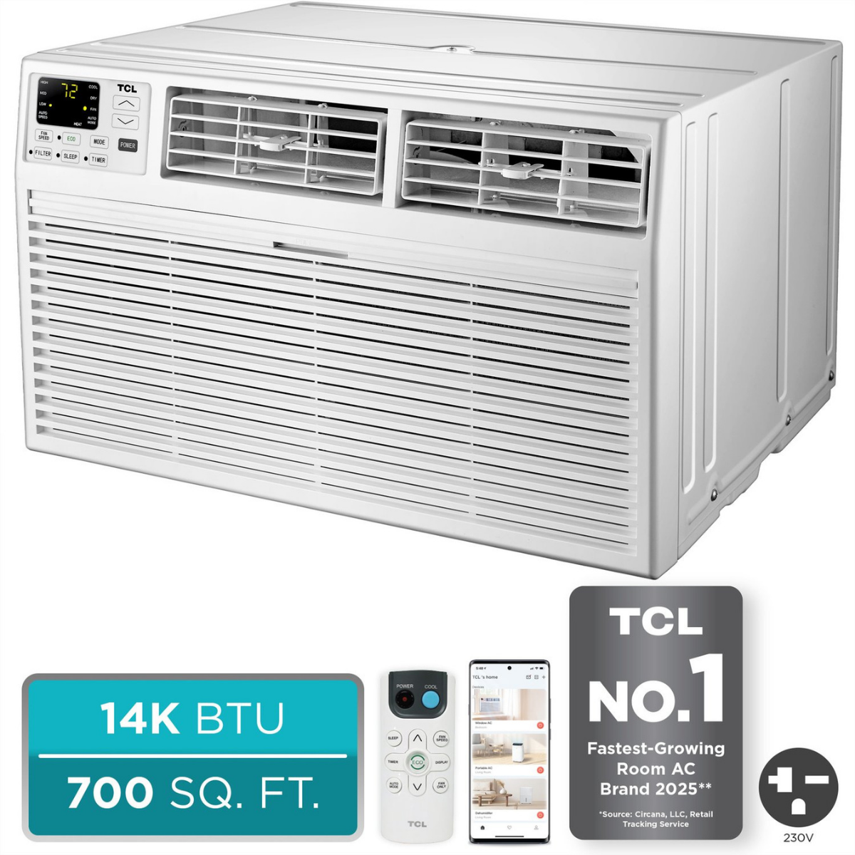 TCL Through-the-Wall Air Conditioner - Infographic 12