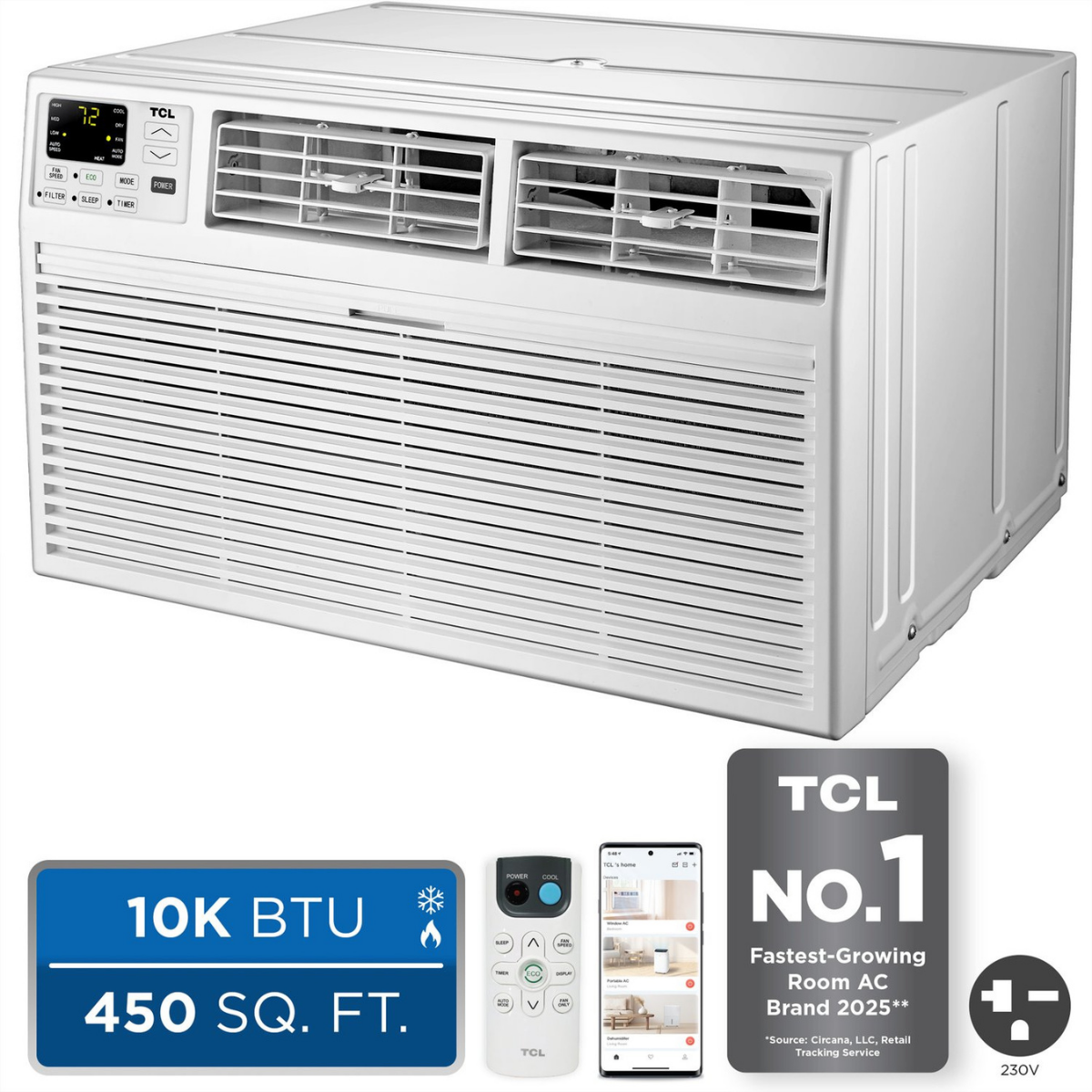 TCL Through-the-Wall Air Conditioner - Infographic 16