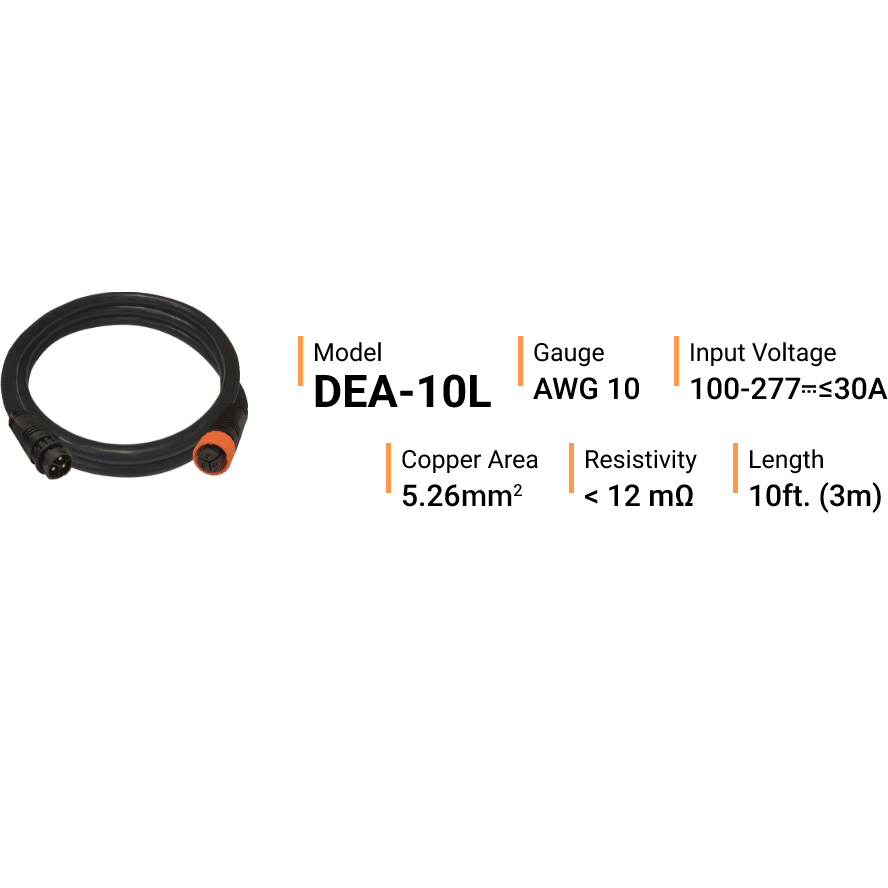 ThinkGrow Extension Power Cord 10'x30A - Main