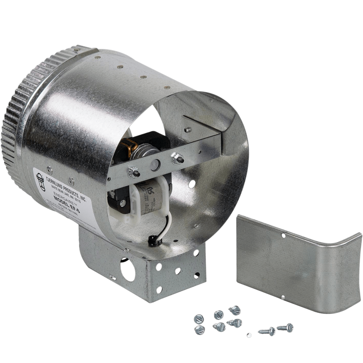 Tjernlund 180 CFM 6" Duct Booster Fan (EF-6)