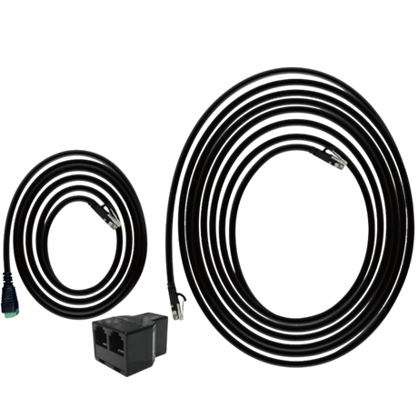 Trolmaster Hydro-X RJ12 to 3.5 Jack Converter Cable Set