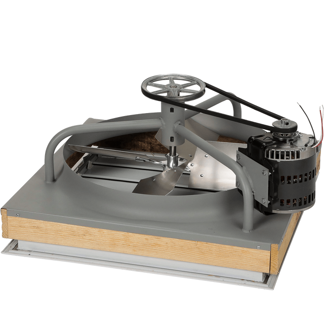 TPI BD242WHS Heavy Duty Belt Drive Whole House Fan - Main