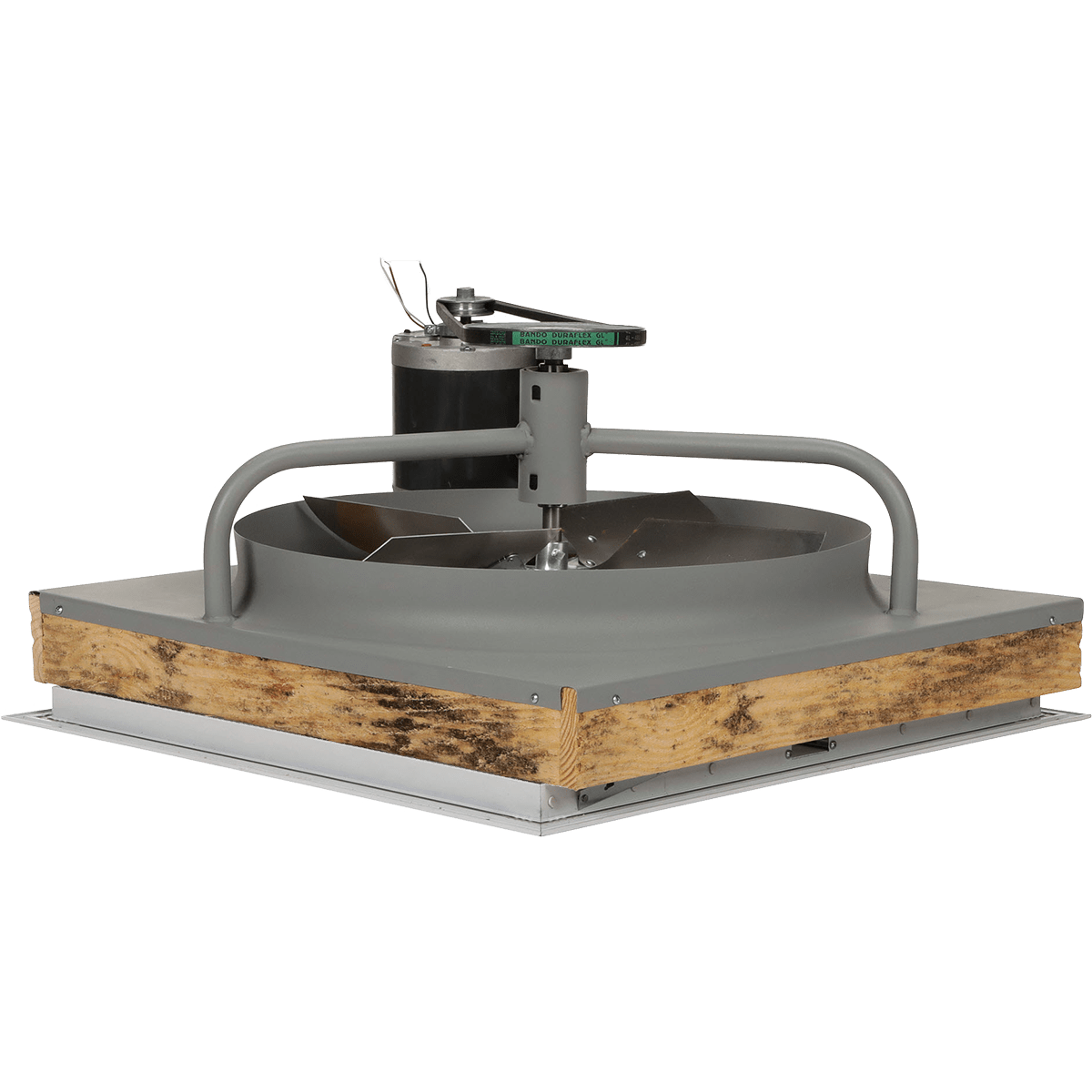 TPI BD242WHS Heavy Duty Belt Drive Whole House Fan - Side