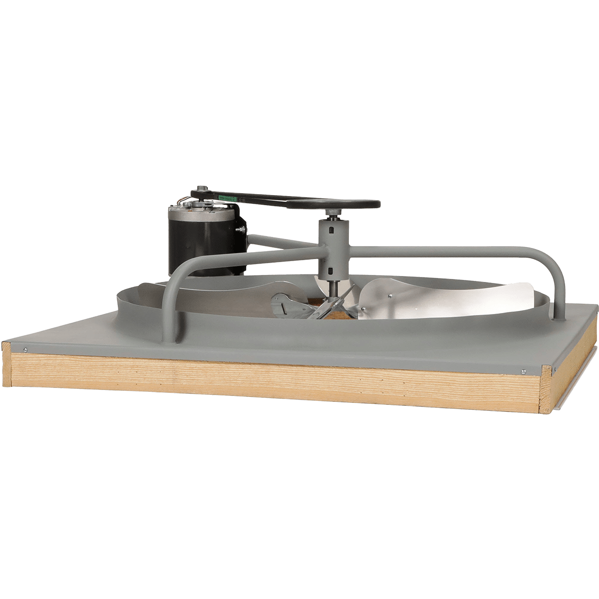 TPI BD362WHS Heavy Duty Belt Drive Whole House Fan - Side