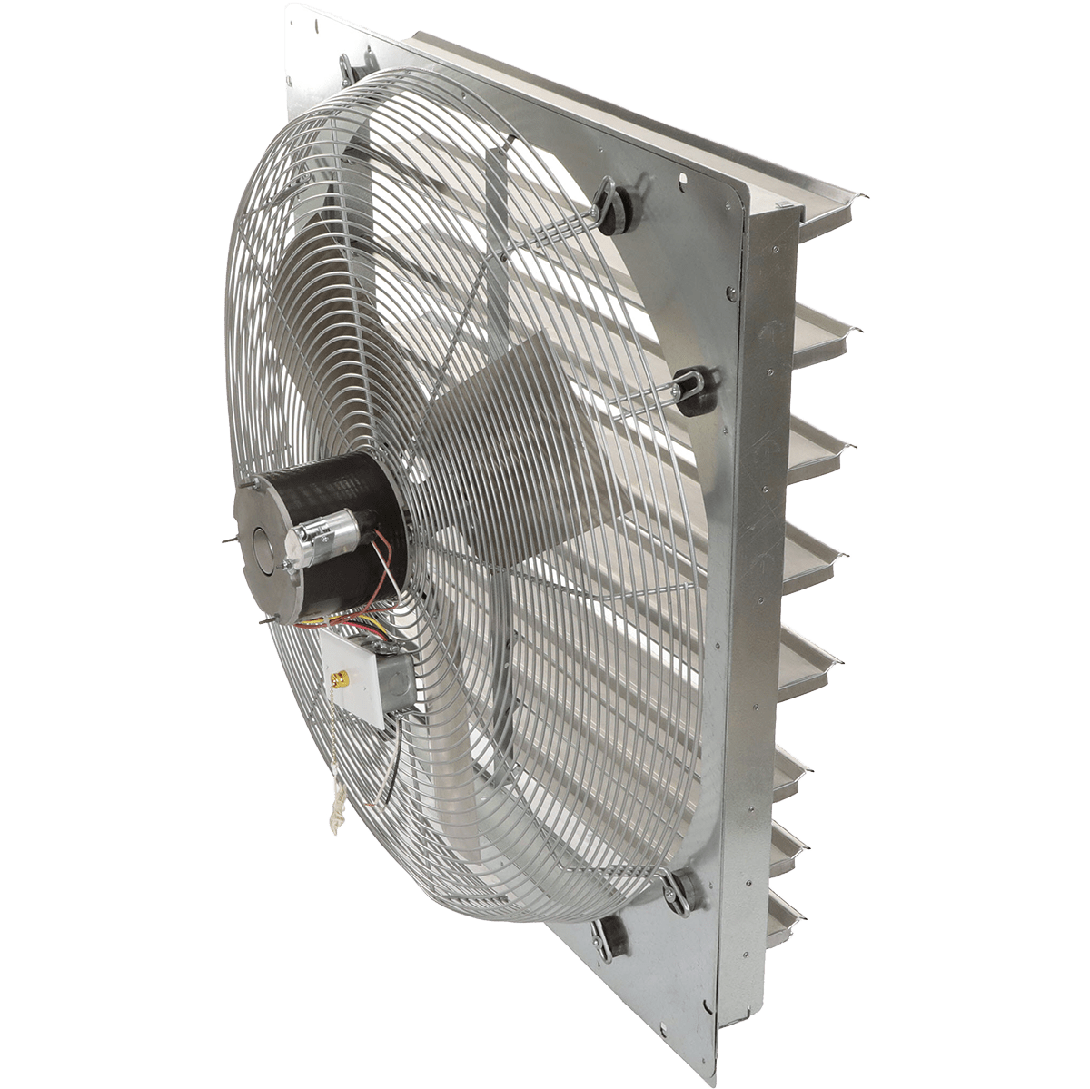 TPI CE30DS Direct Drive Shutter Mounted Exhaust Fan - Back
