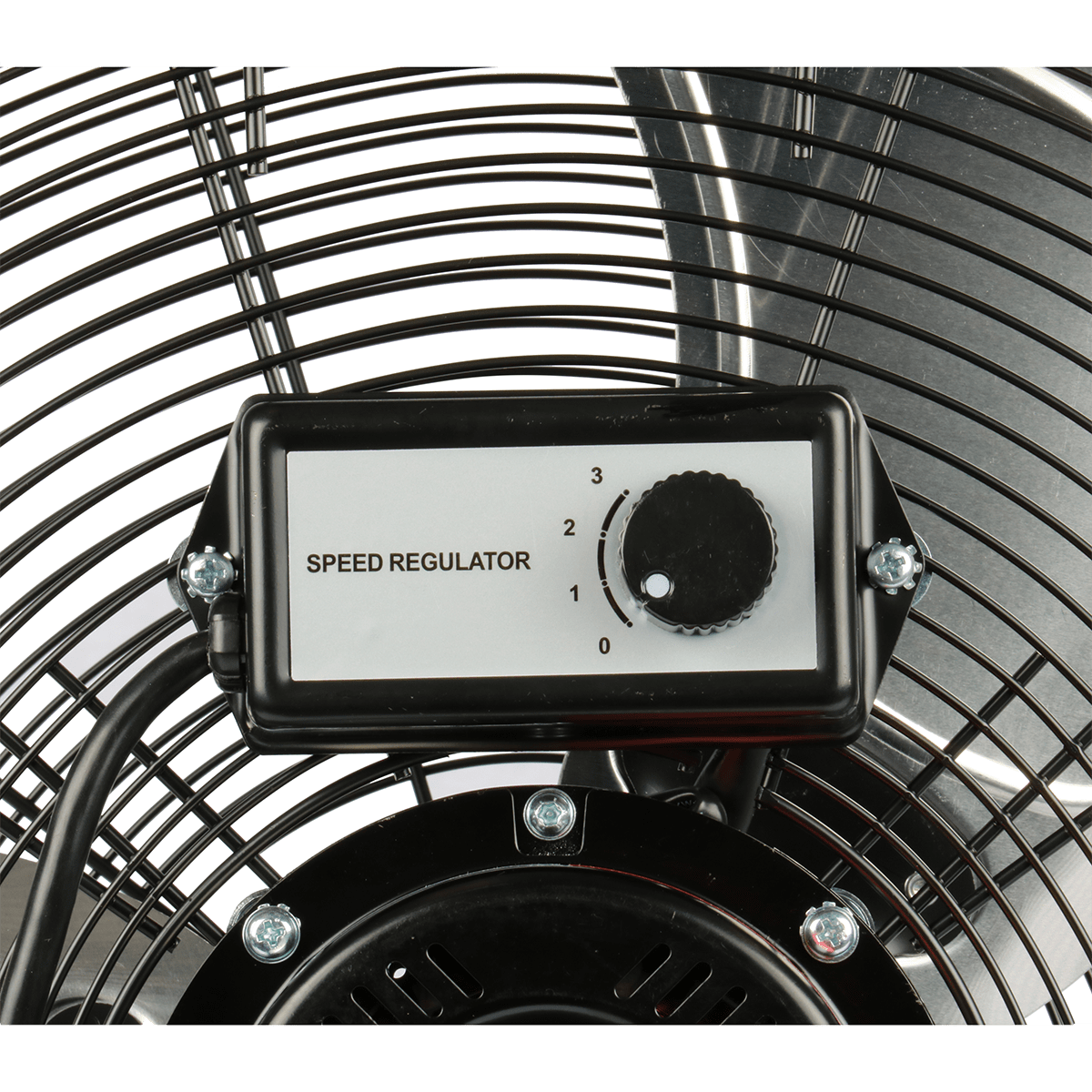 TPI CF 3-Speed 1/5 HP Commercial Floor Fan - Controls