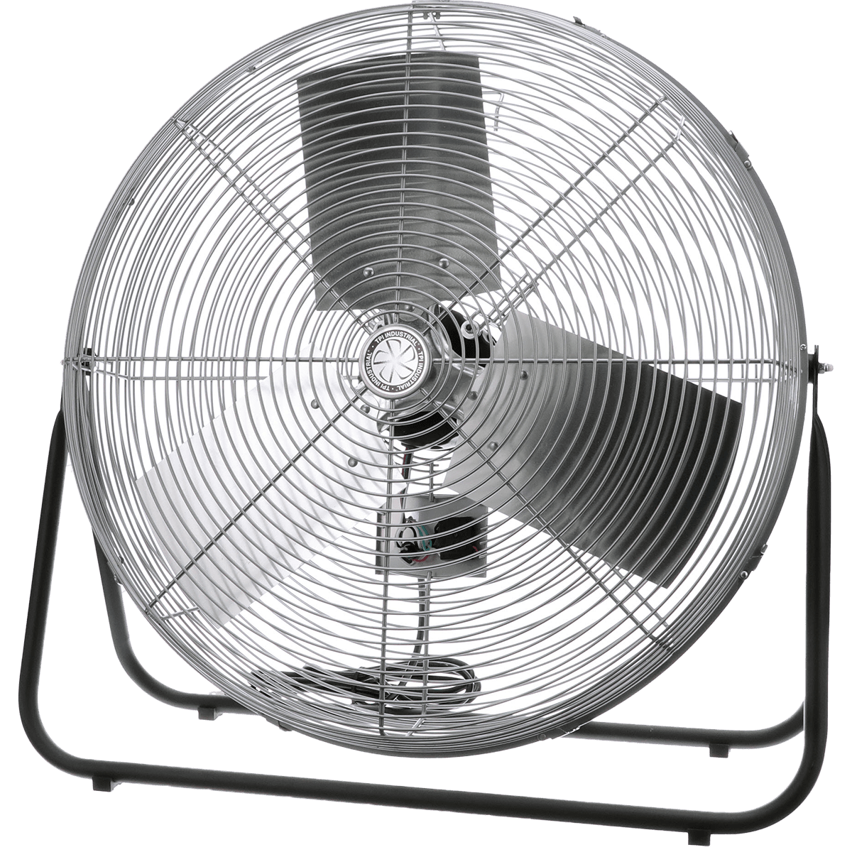 TPI F-TE 3-Speed 1/8 HP Tilt Head Industrial Floor Fan - 24-in - main