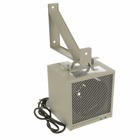 TPI 400W Fan Forced Portable Heater - Left View