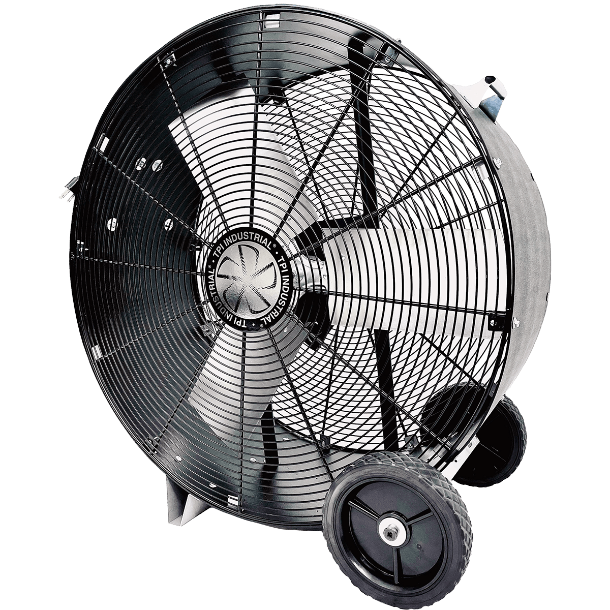 TPI PBX Direct Drive Industrial Portable Drum Fan - 36-in 1/3 HP - Main