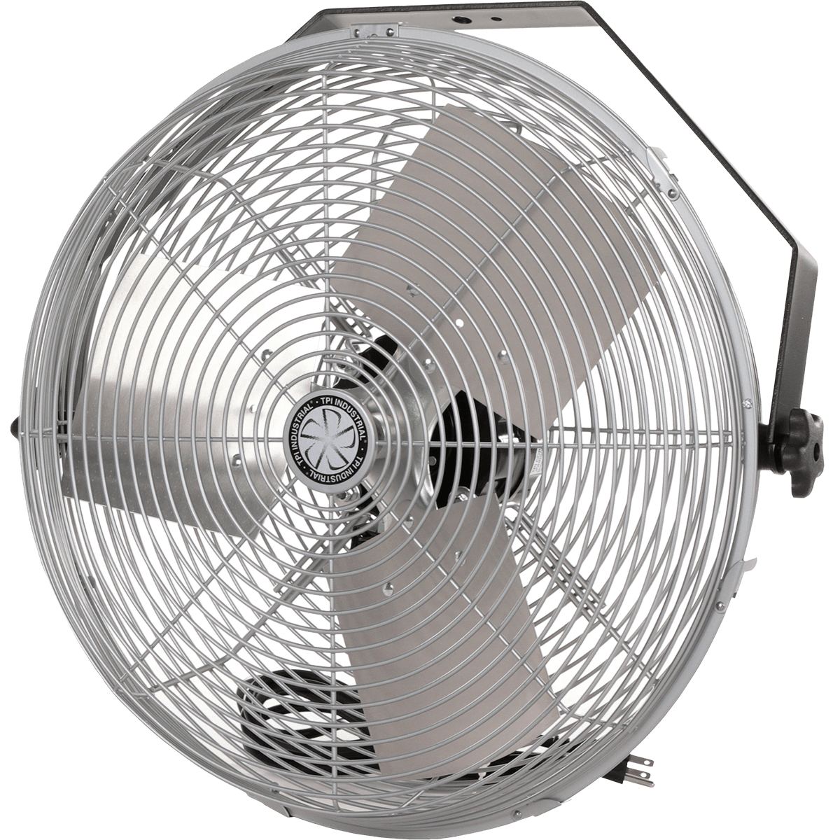 TPI U-TE 3-Speed 1/8 HP Tilt Head Industrial Wall Mounted Work Station Fan - Main