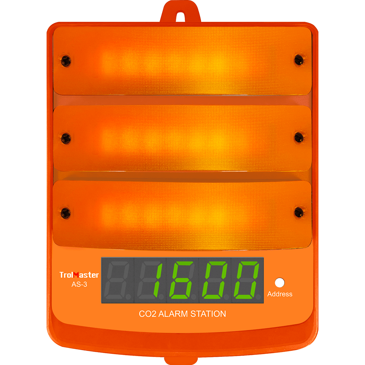 TrolMaster Carbon-X CO2 Alarm Station -Amber Light Main
