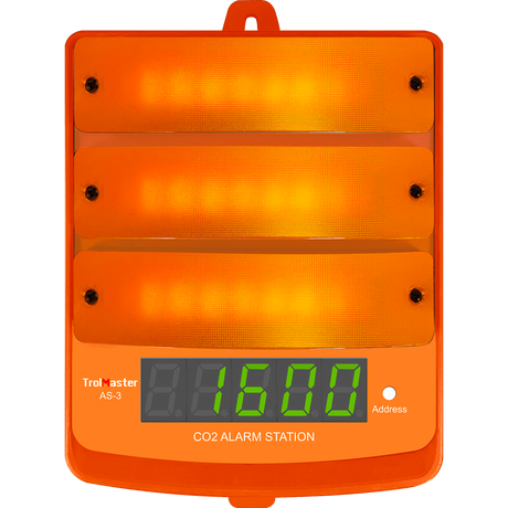 TrolMaster Carbon-X CO2 Alarm Station -Amber Light Main