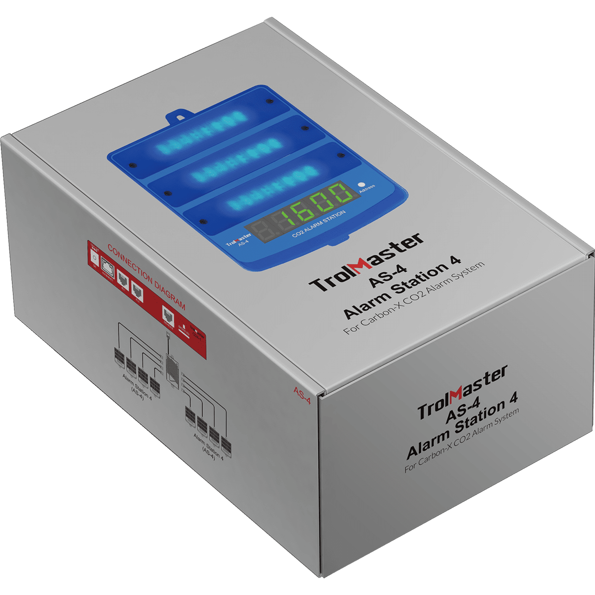 TrolMaster Carbon-X CO2 Alarm Station - Blue Light Box