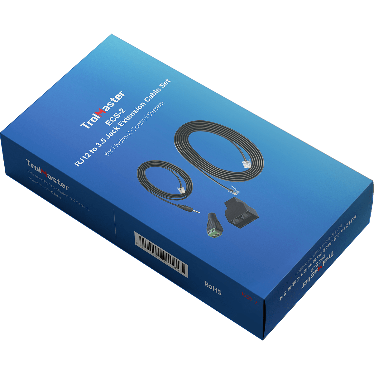 Trolmaster Hydro-X RJ12 to 3.5 Jack Converter Cable Set - Box