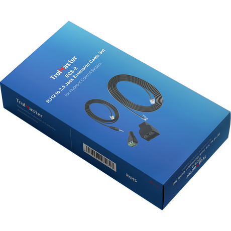 Trolmaster Hydro-X RJ12 to 3.5 Jack Converter Cable Set - Box