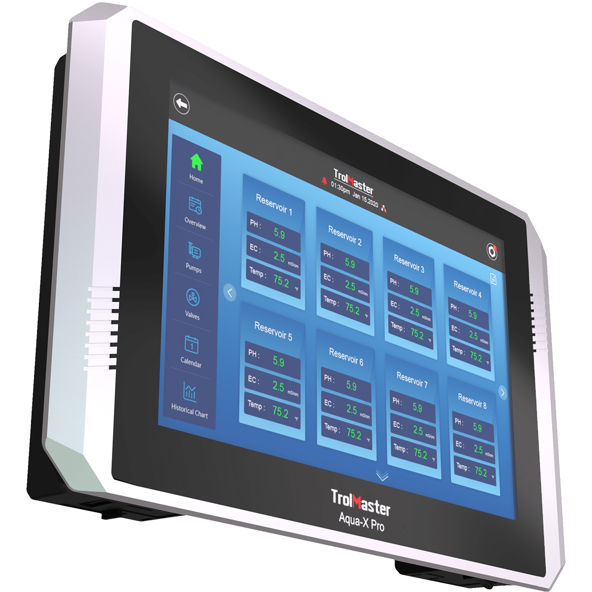 TrolMaster Aqua-X Pro Controller - Angle