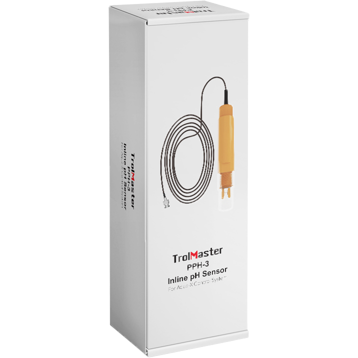 TrolMaster Drop-in/inline Heavy Duty Nutrient pH Sensor - Box