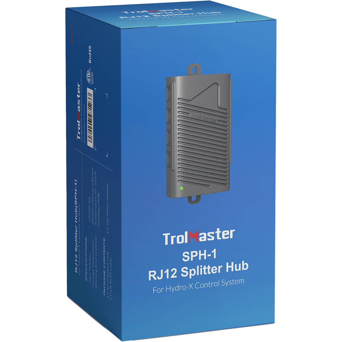 TrolMaster Hydro-X RJ12 Splitter Hub - Box