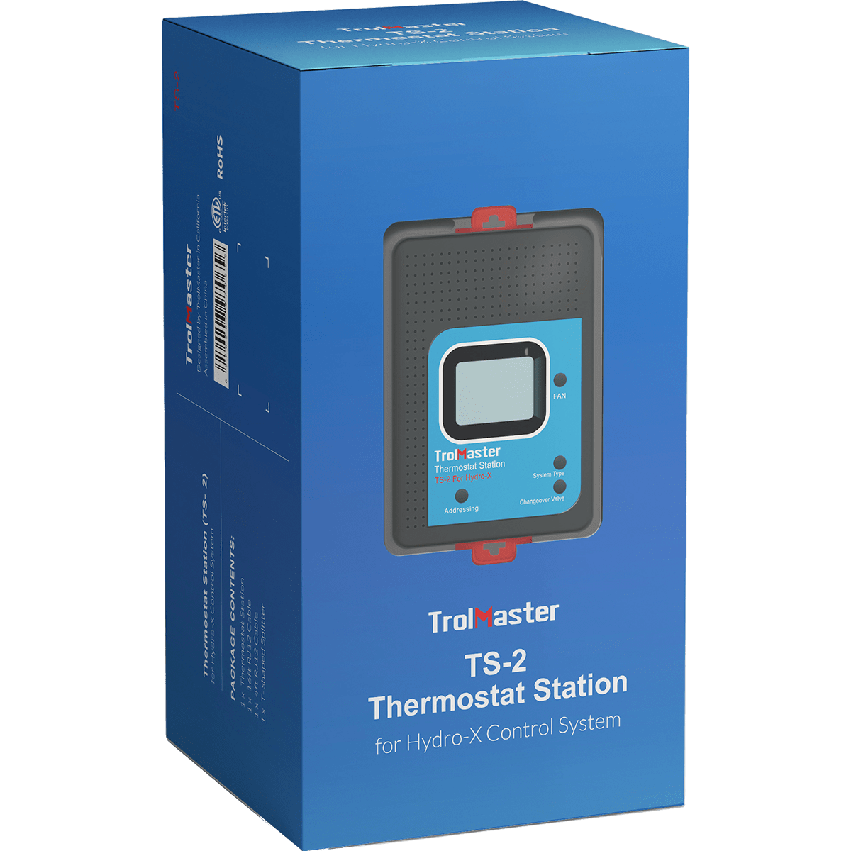 TrolMaster Hydro-X Thermostat Station 4 System TS-2 - Box