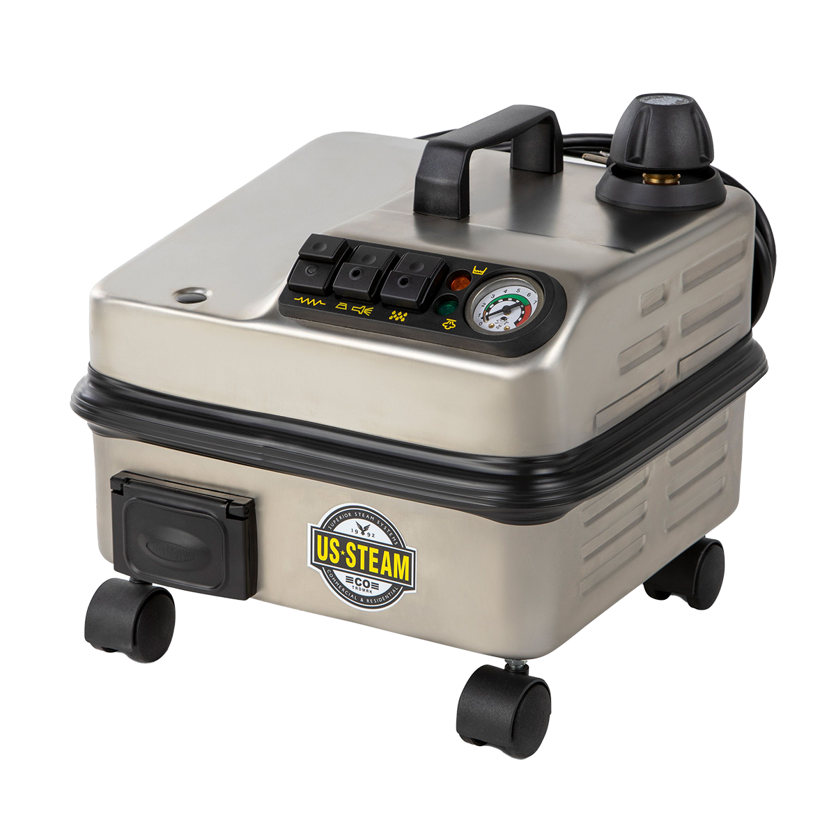 US Steam Falcon Plus Commercial Vapor Steam Cleaner - Side