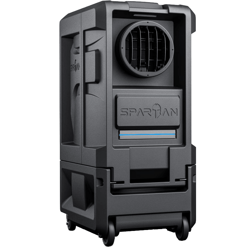 Vector Spartan Smart Mobile Evaporative Cooler - Angle