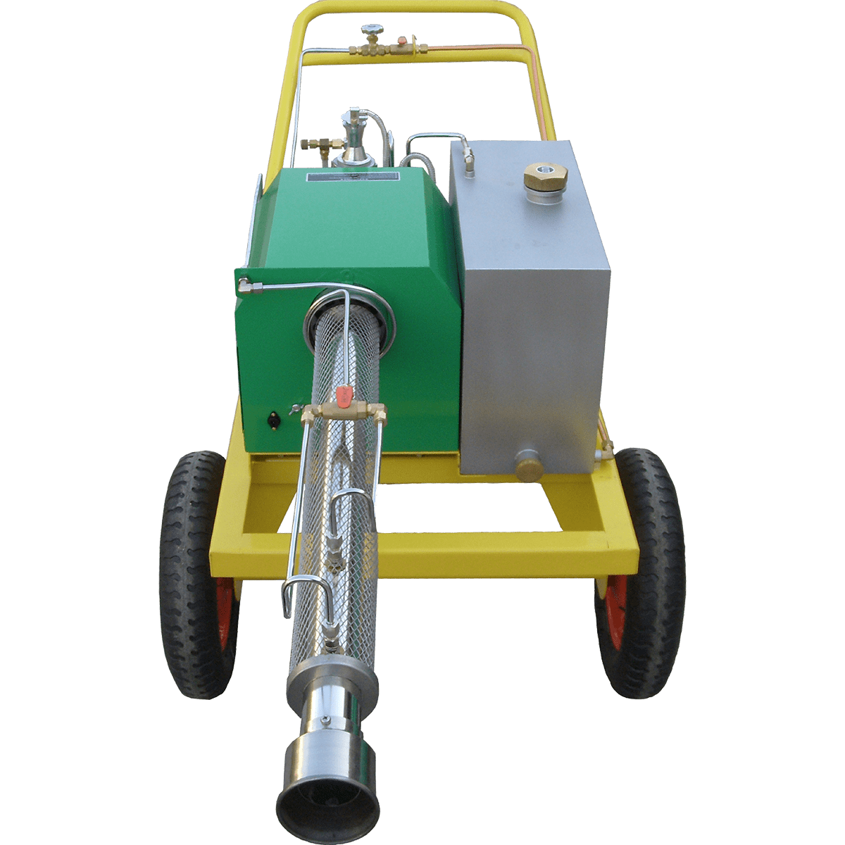 Vectorfog H400SF Trolley Mounted Thermal Fogger w/ Stainless Steel Tank - Front View