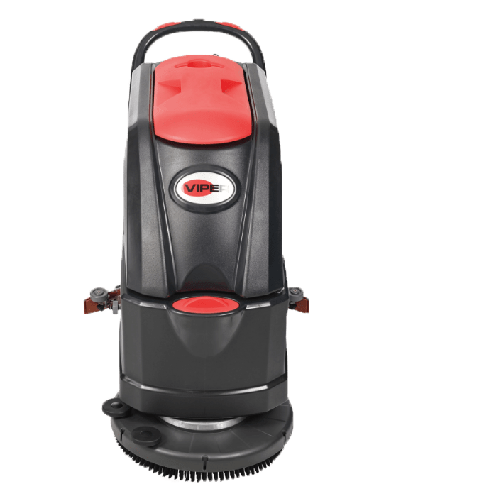 Automatic Walk Behind Floor Scrubber - Front View