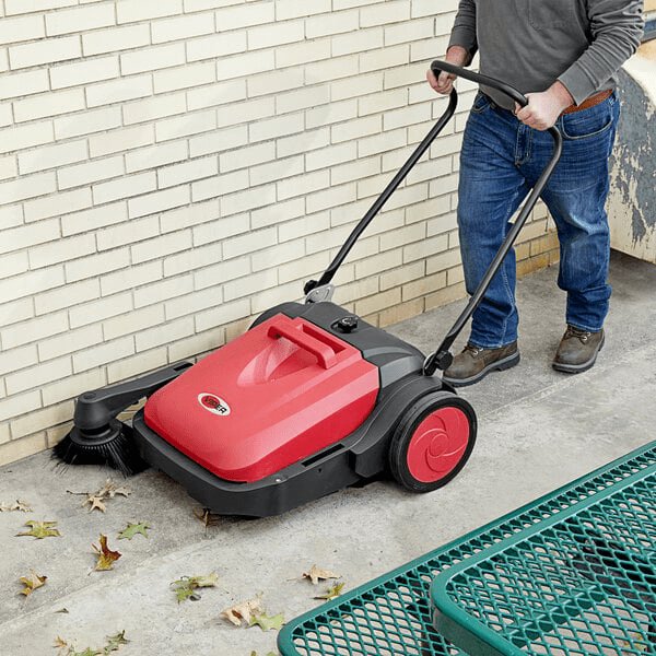 Viper PS480 Manual Push Floor Sweeper - Lifestyle 2
