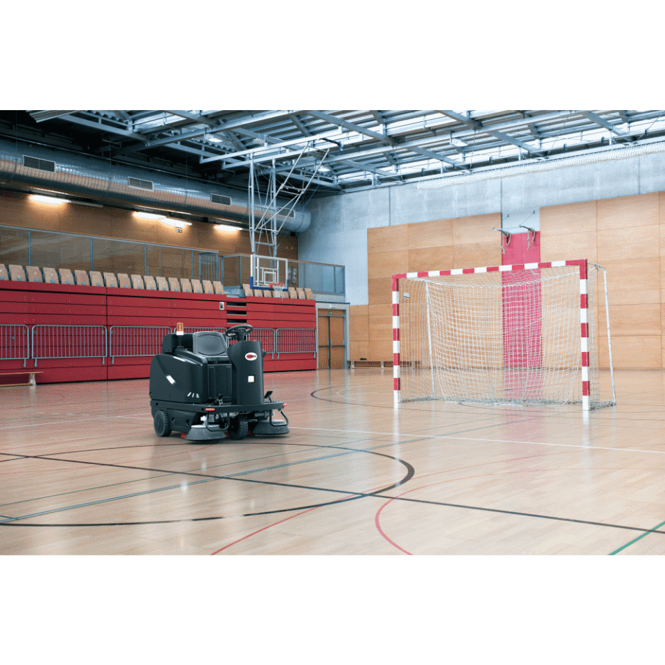 Viper ROS1300 Ride-On Sweeper with 34 Gallon Hopper - Lifestyle 2