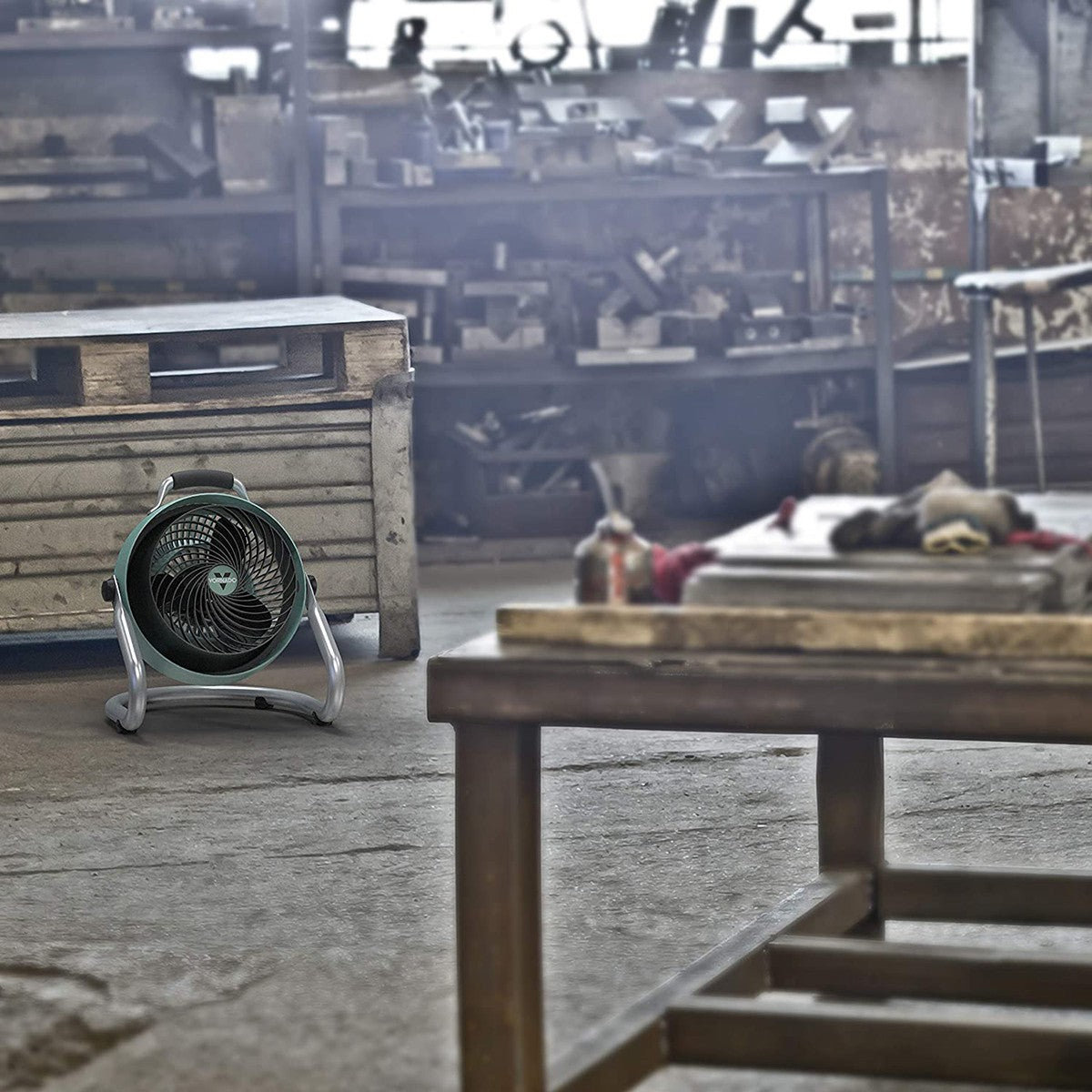 Vornado 293HD Industrial Shop Fan - Green in Commercial Space