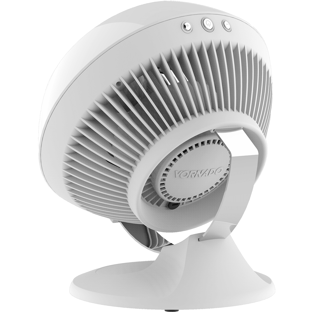 Vornado 560 Whole Room 4-Speed Air Circulator - White Angle