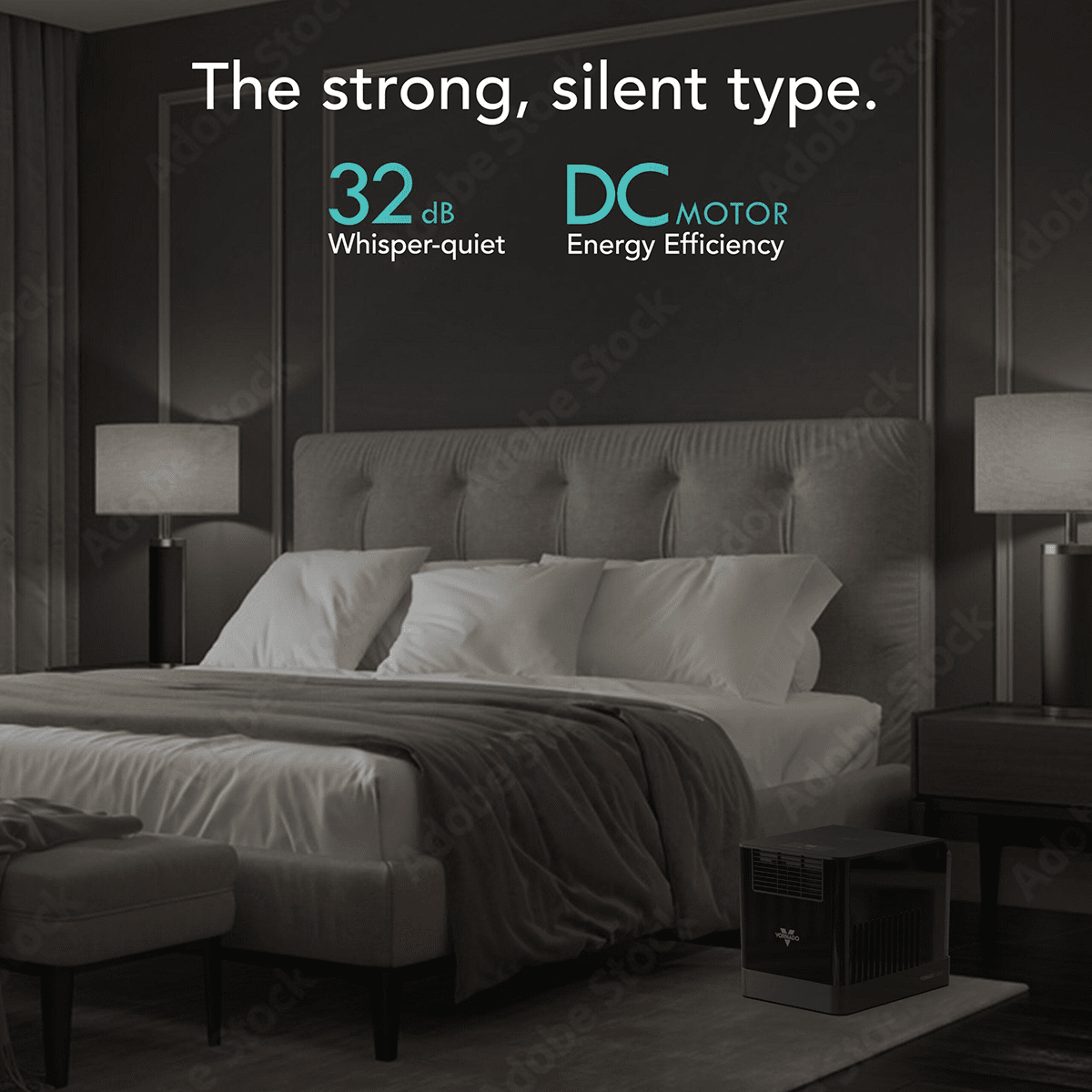 Vornado EV3 Whole Room Evaporative Humidifier - Infographic