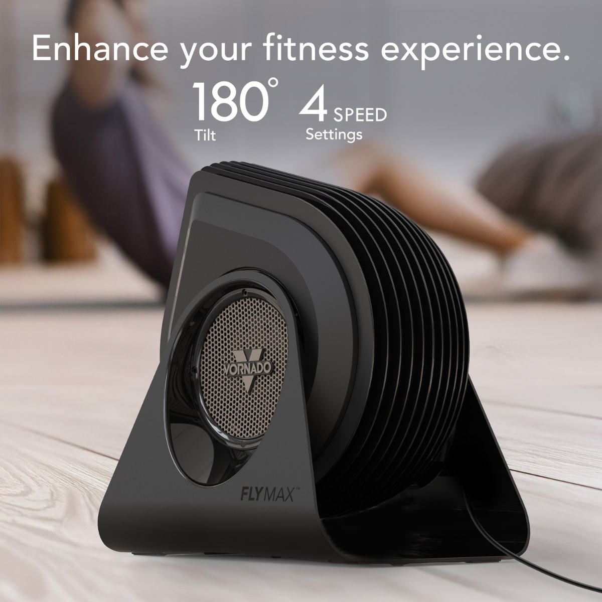 Vornado FLY MAX High Velocity 4 Speed Adjustable Tilt Floor Fan - Infographic 4