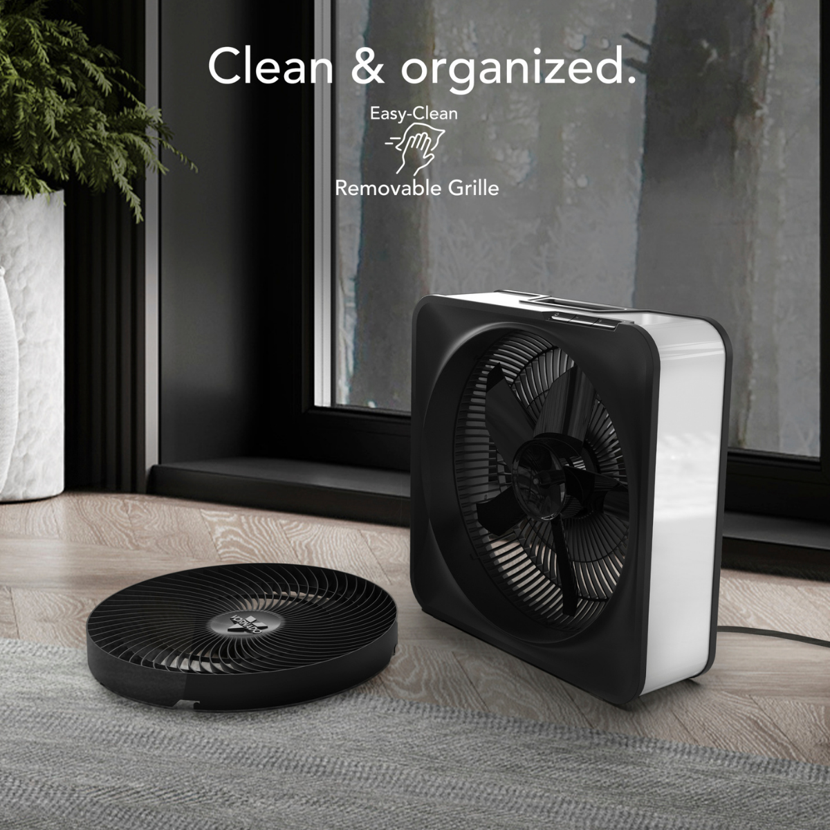 Vornado Model 80 High Velocity Electric Box Fan - Infographic 2