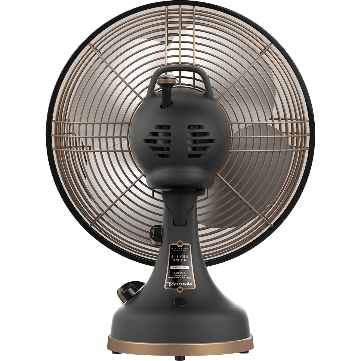Vornado Silver Swan Alchemy Fan - Back View