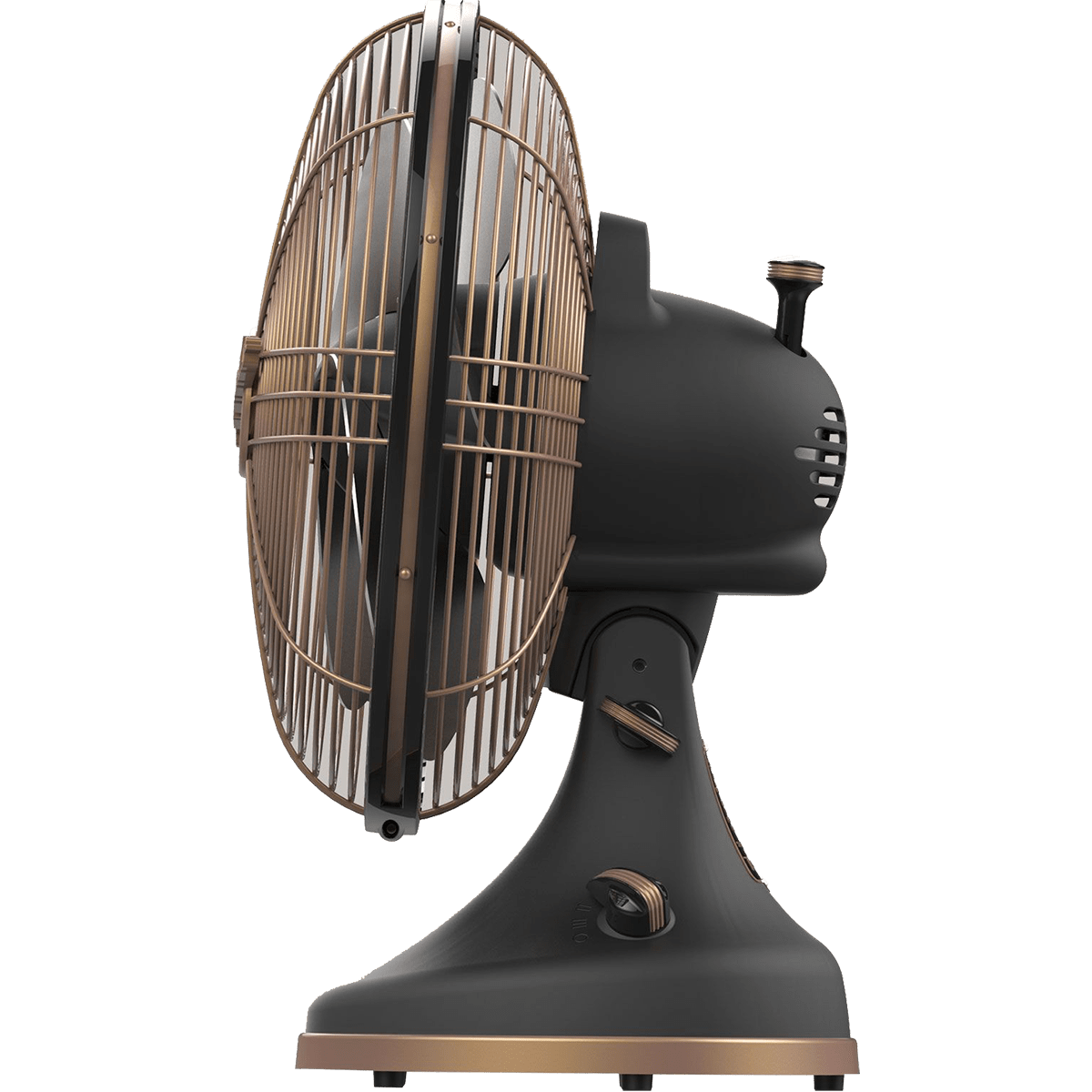 Vornado Silver Swan Alchemy Fan - Side View