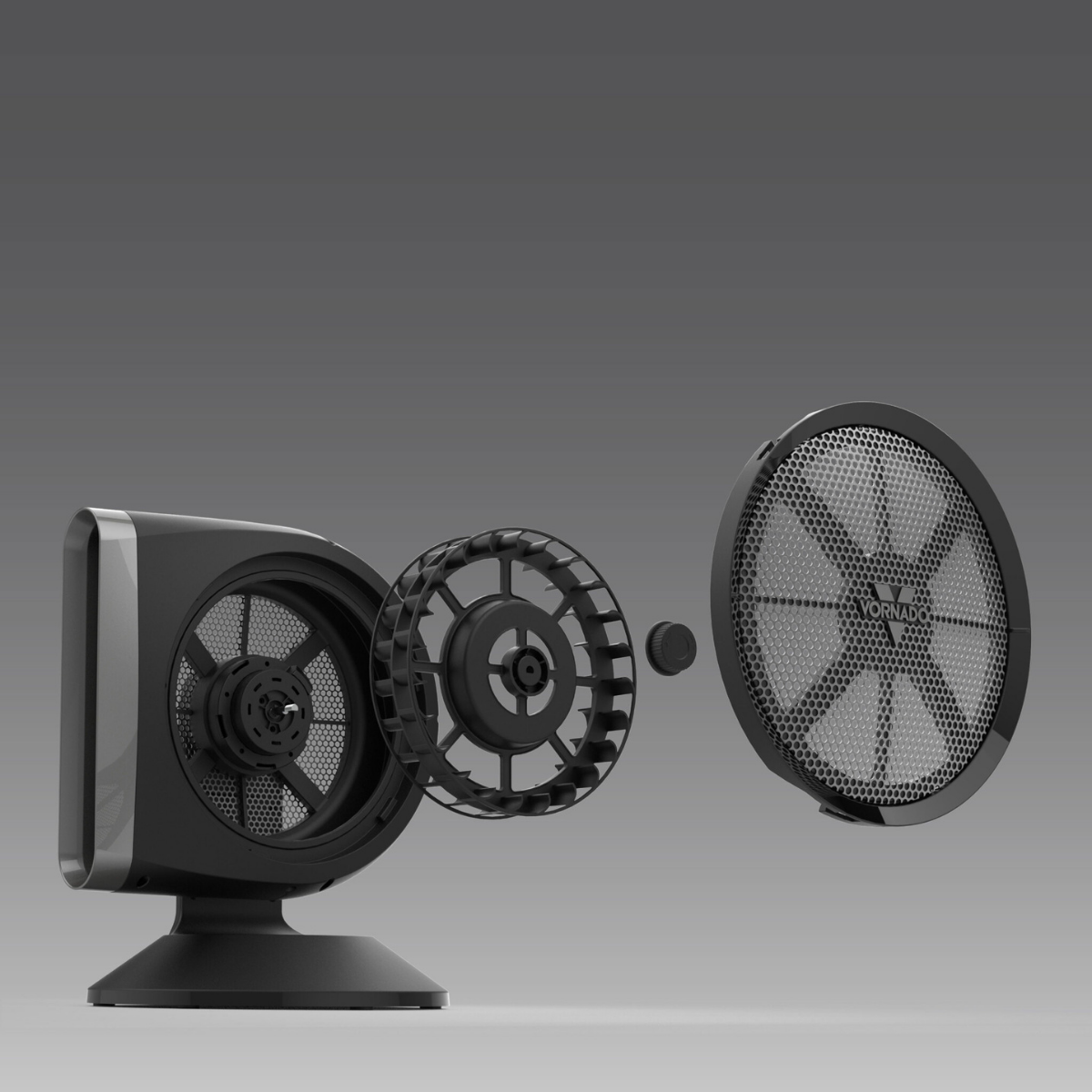 Vornado STRATA 8 OMNI High-Velocity OmniWave Fan - Exploded View