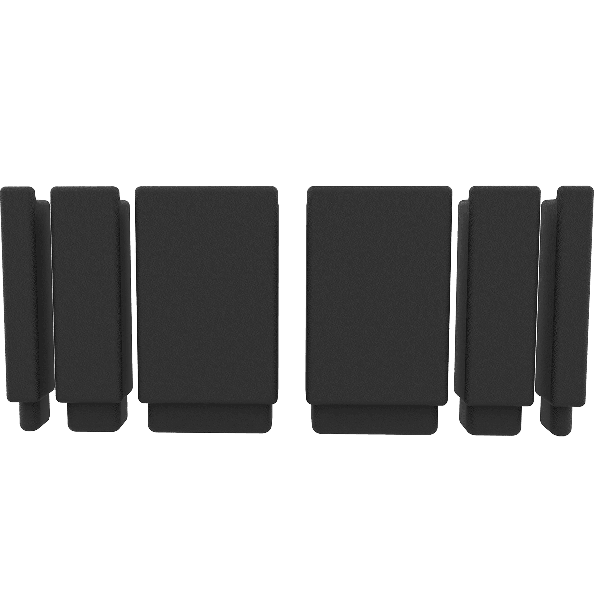 Vornado TRANSOM AE Window Air Circulator w/ Alexa - Black - Blocks