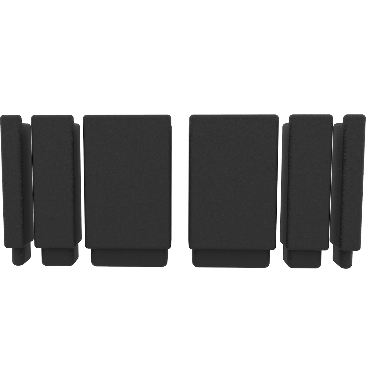 Vornado TRANSOM AE Window Air Circulator w/ Alexa - Black - Blocks