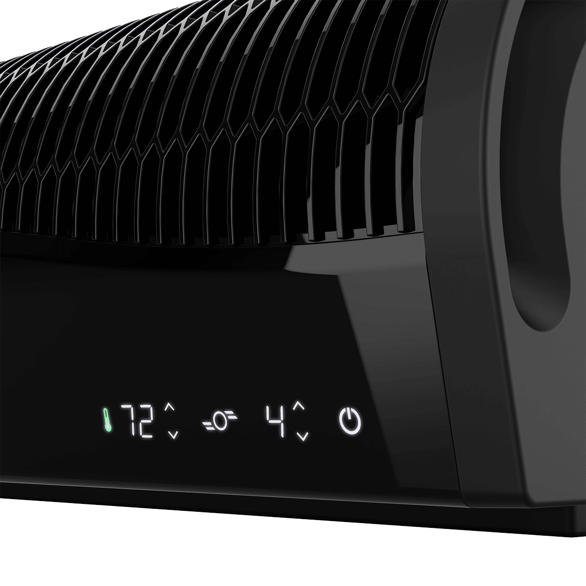 Vornado TRANSOM AE Window Air Circulator w/ Alexa - Black - Controls