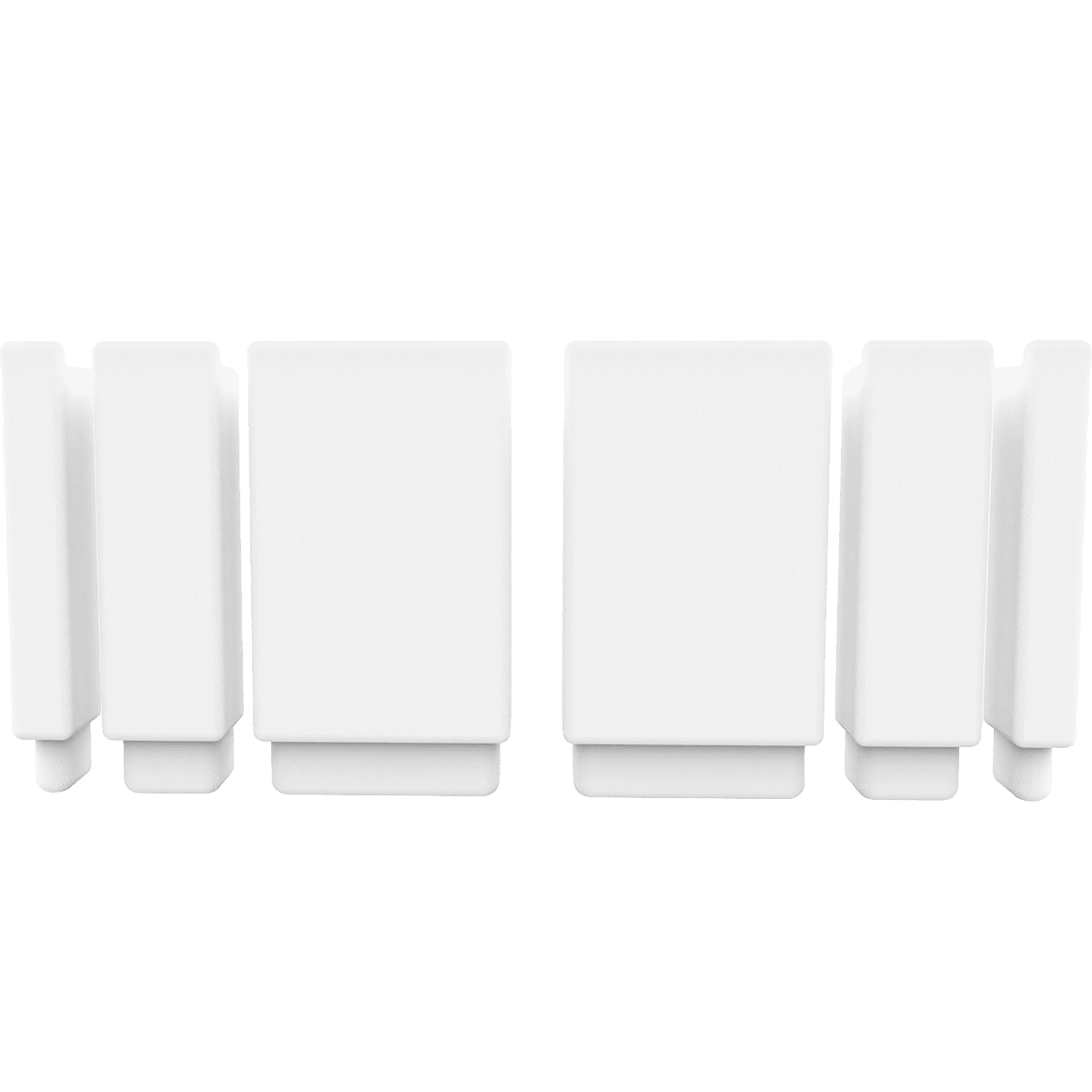 Vornado TRANSOM AE Window Air Circulator w/ Alexa - White - Blocks