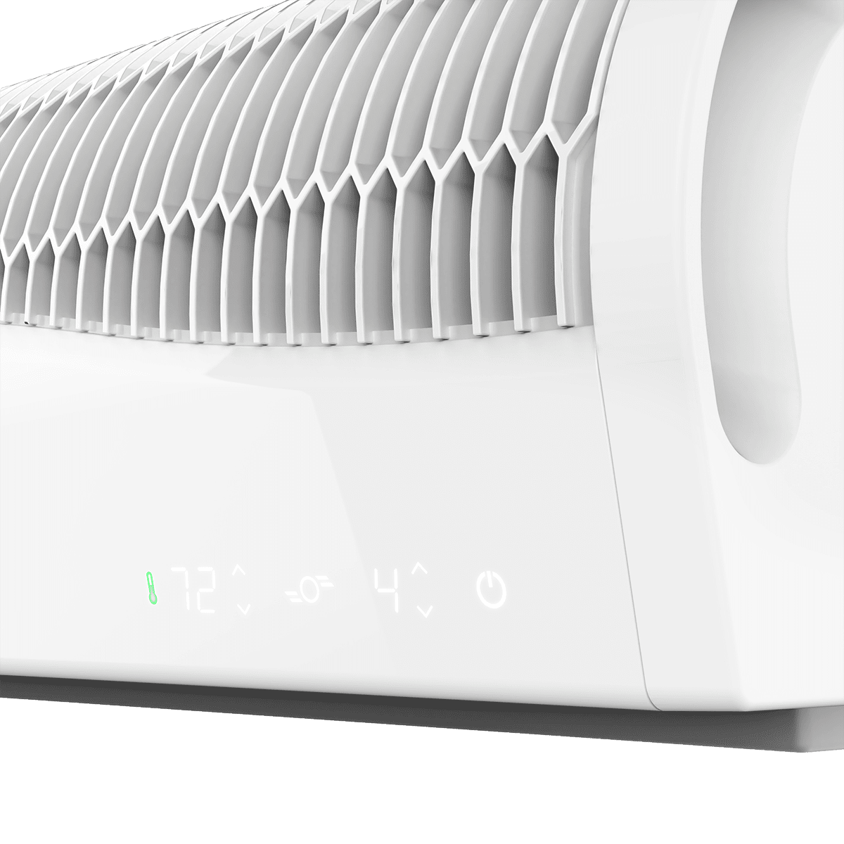 Vornado TRANSOM AE Window Air Circulator w/ Alexa - White - Controls