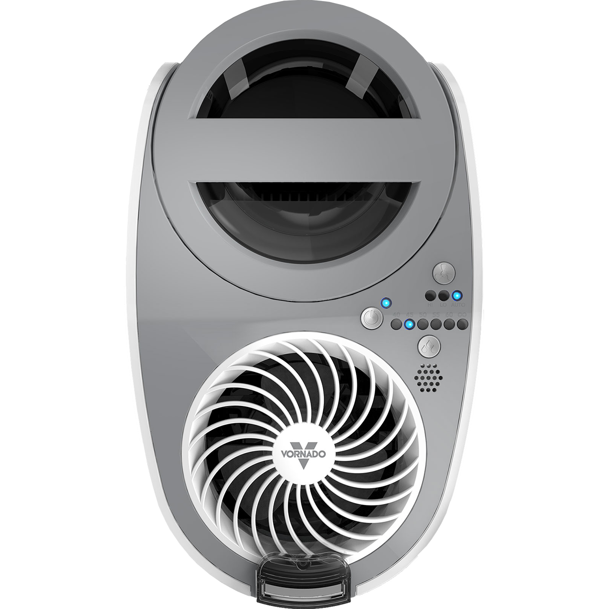 Vornado UH100 Ultrasonic Humidifier - Top with touch controls.